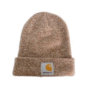 Carhartt Toddler/Kids' Knit Beanie Sepia/Light Taupe Heathered New without tags